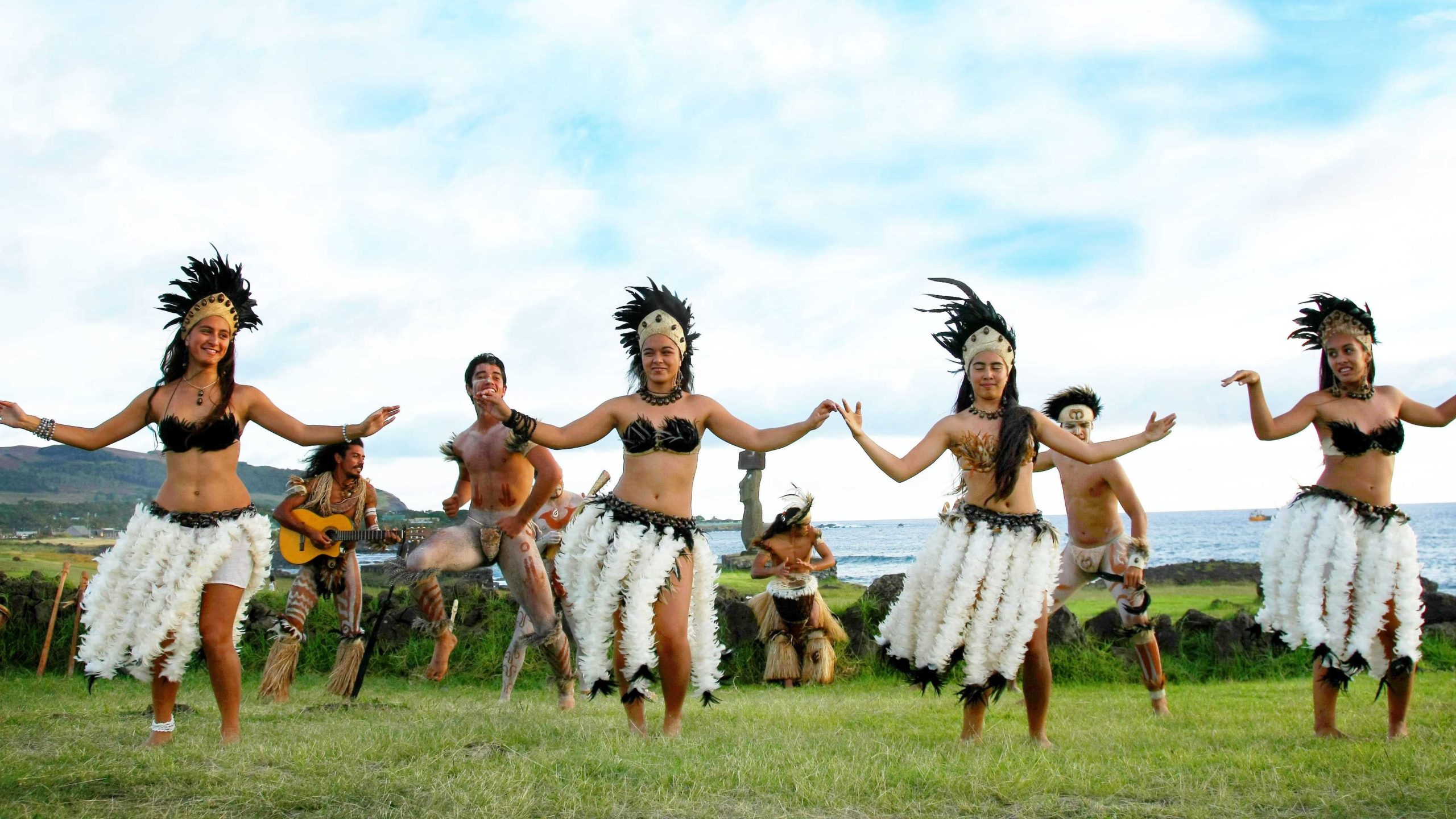 dancers Easter Island