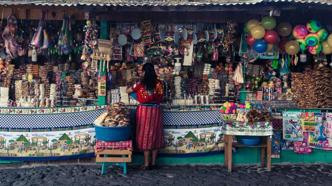 woman in store