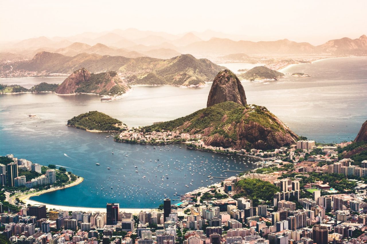 View of Rio de Janeiro from Christ the Redeemer Statue