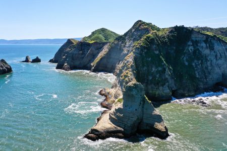 cliffs chiloe chile