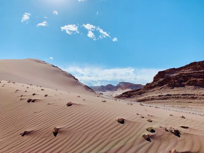 moon valley atacama desert daytime