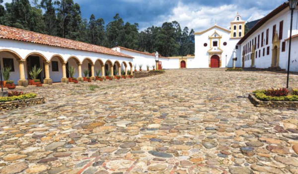 colonial villa de leyva town